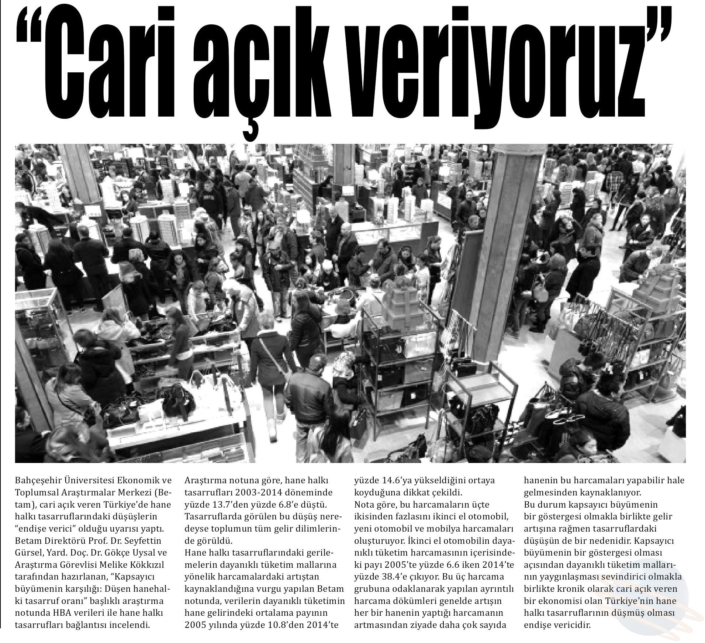 CARİ AÇIK VERİYORUZ