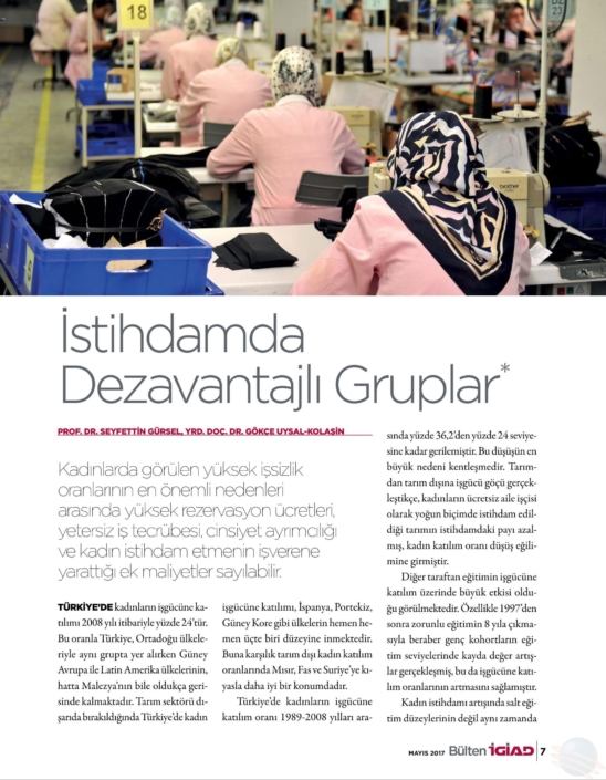 REİSİ KADIN OLAN HANELERDE YOKSUNLUK ARTIYOR